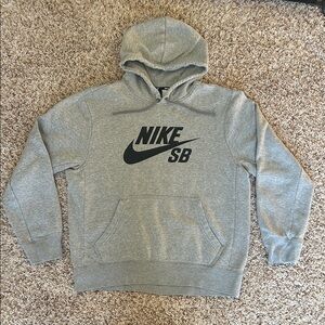 Nike SB Gray Hoodie for Men